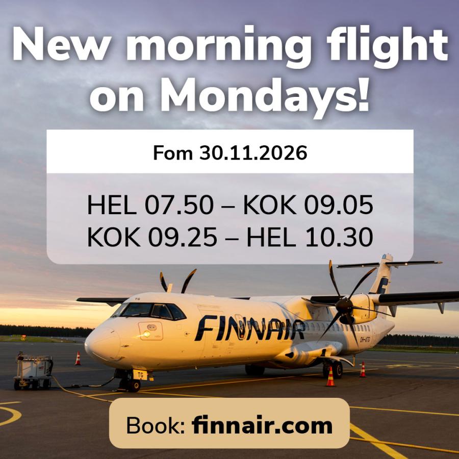 New flight on Mondays