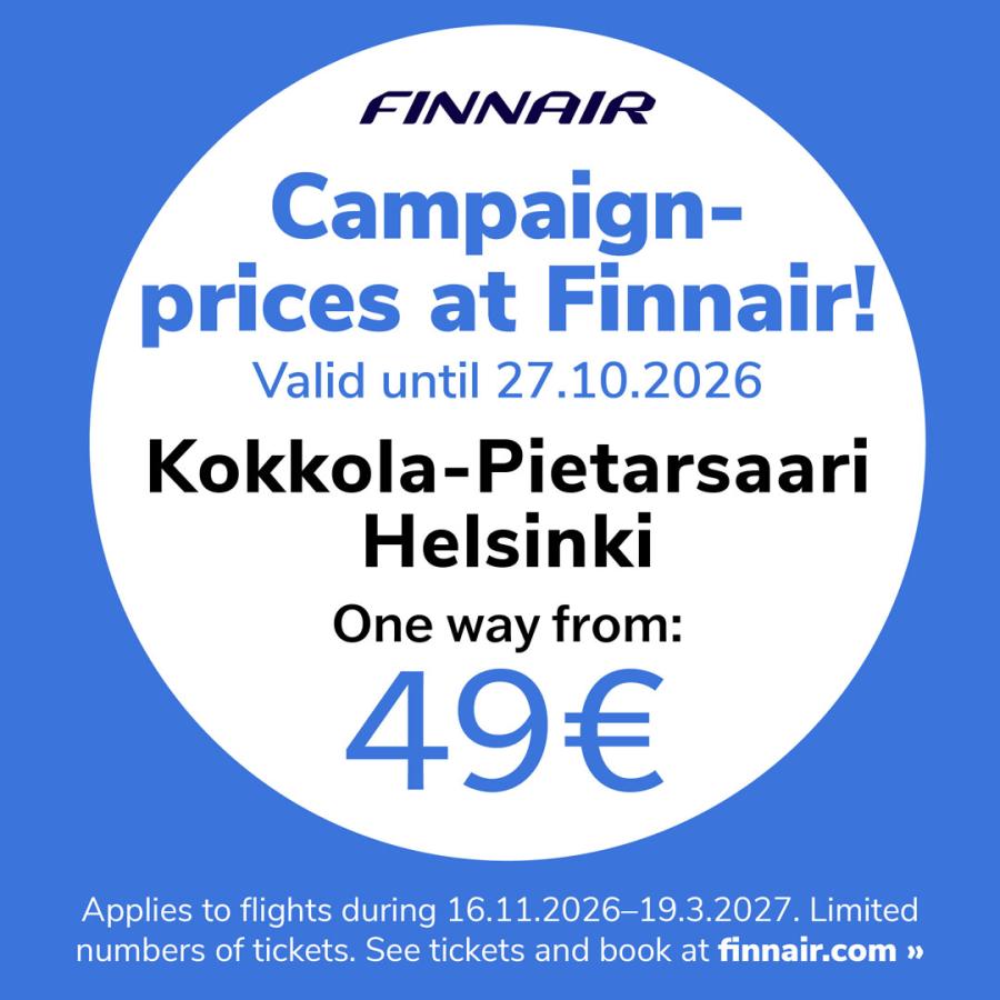 Finnair August 2026